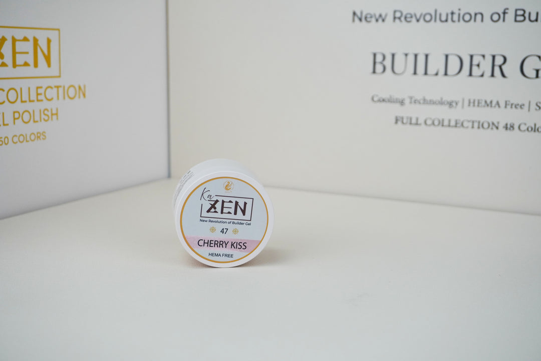 KaZEN Builder Gel – Cream Edition – Shade 47 Cherry Kiss