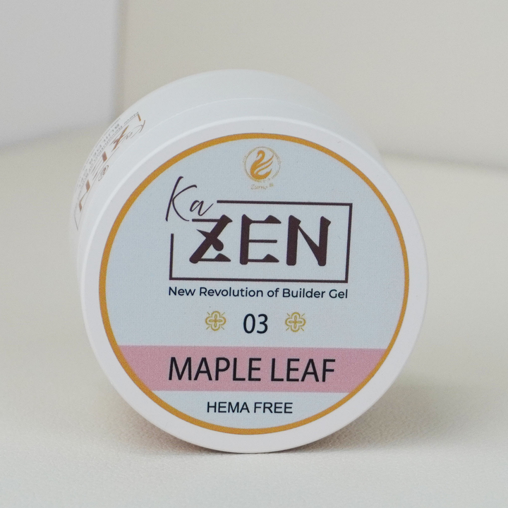 KaZEN Builder Gel – Cream Edition – Shade 03 Maple Leaf