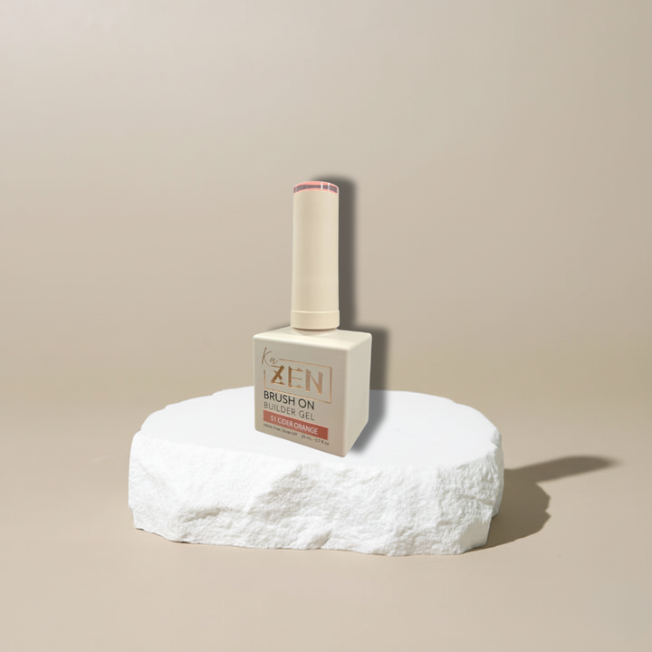 ZEN Brush On Builder Gel (51) - 20mL | HEMA-Free & Soak-Off Builder in a Bottle