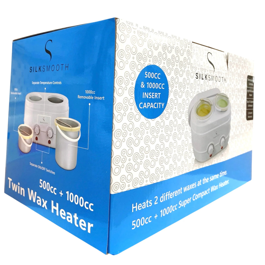 SilkSmooth Twin Wax Heater 500cc + 1000cc