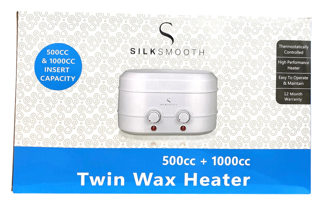 SilkSmooth Twin Wax Heater 500cc + 1000cc