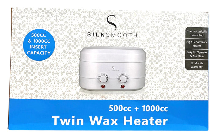 SilkSmooth Twin Wax Heater 500cc + 1000cc