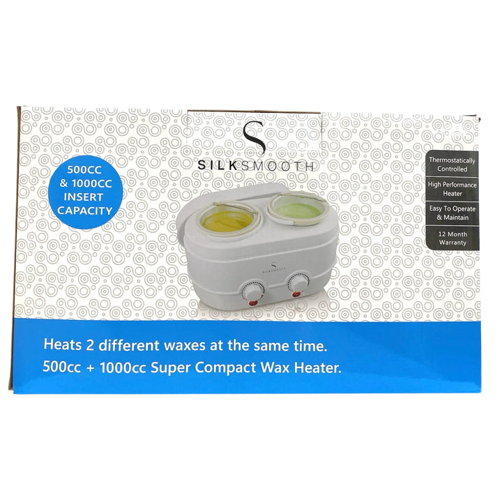 SilkSmooth Twin Wax Heater 500cc + 1000cc