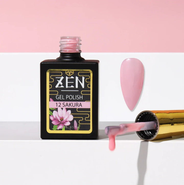 ZEN | Milky Gel Polish Japanese Garden Collection #12 Sakura