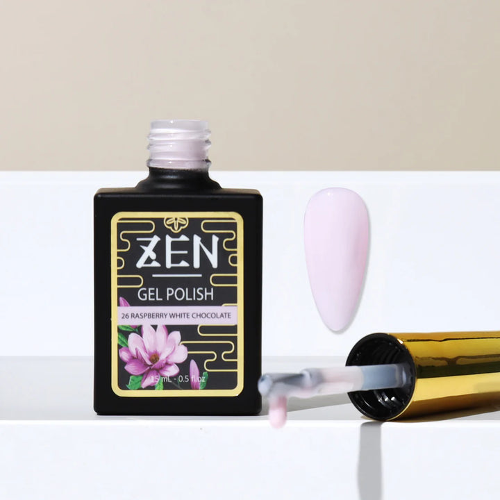 ZEN | Milky Gel Polish Michidoki Collection #26 Raspberry white chocolate