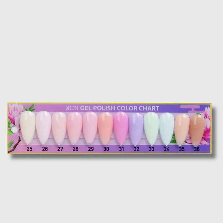ZEN | Milky Gel Polish Sakura Glimmer Collection #37 Blossom Breeze