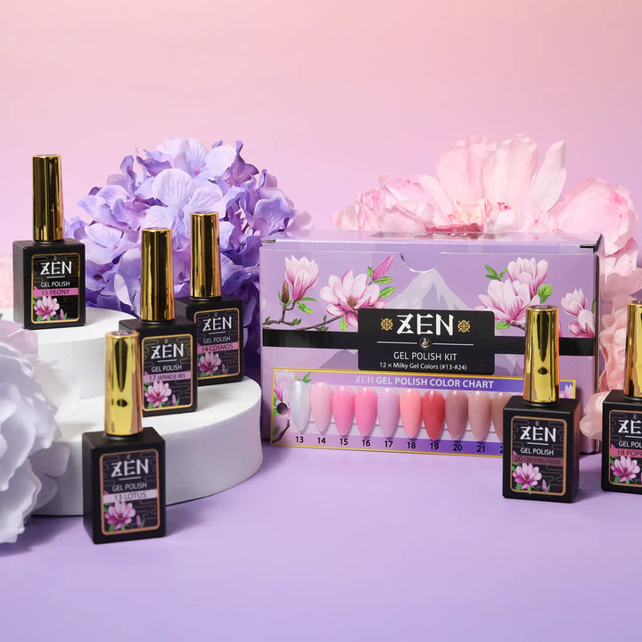 ZEN | Milky Gel Polish Winter Garden Collection #24 Tulip