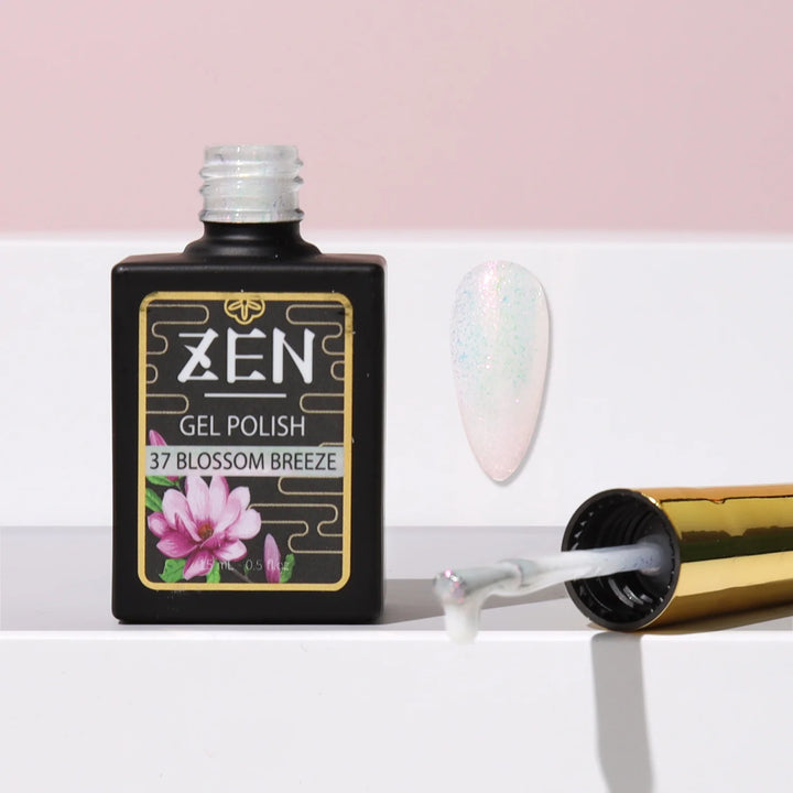 ZEN | Milky Gel Polish Sakura Glimmer Collection #37 Blossom Breeze