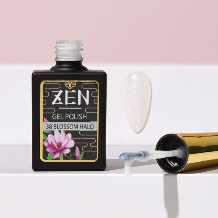 ZEN | Milky Gel Polish Sakura Glimmer Collection #39 Sugar Pop