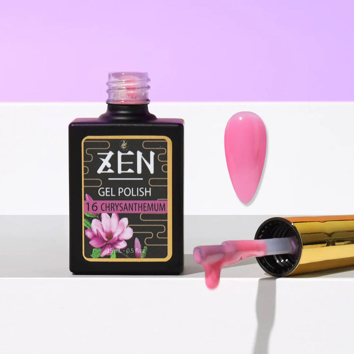 ZEN | Milky Gel Polish Winter Garden Collection #16 Chrysanthemum