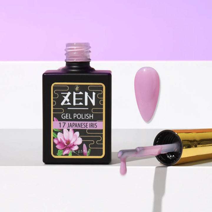 ZEN | Milky Gel Polish Winter Garden Collection #17 Japanese Iris