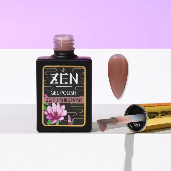 ZEN | Milky Gel Polish Winter Garden Collection #22 Plum Blossoms