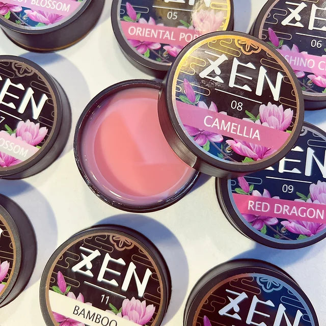 Zen Builder Gel In Jar – Winter Garden Collection | Nail Sculpting Gel for Extensions & Overlays
