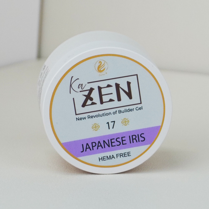 KaZEN Builder Gel – Cream Edition – Shade 17 Japanese Iris