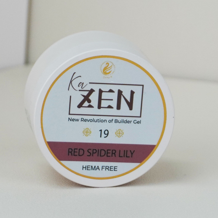 KaZEN Builder Gel – Cream Edition – Shade 19 Red Spider Lily