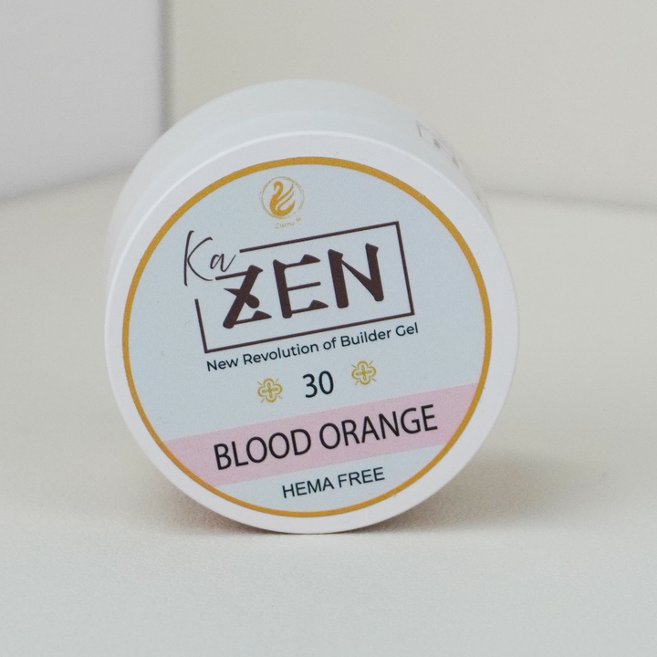 KaZEN Builder Gel – Cream Edition – Shade 30 Blood Orange