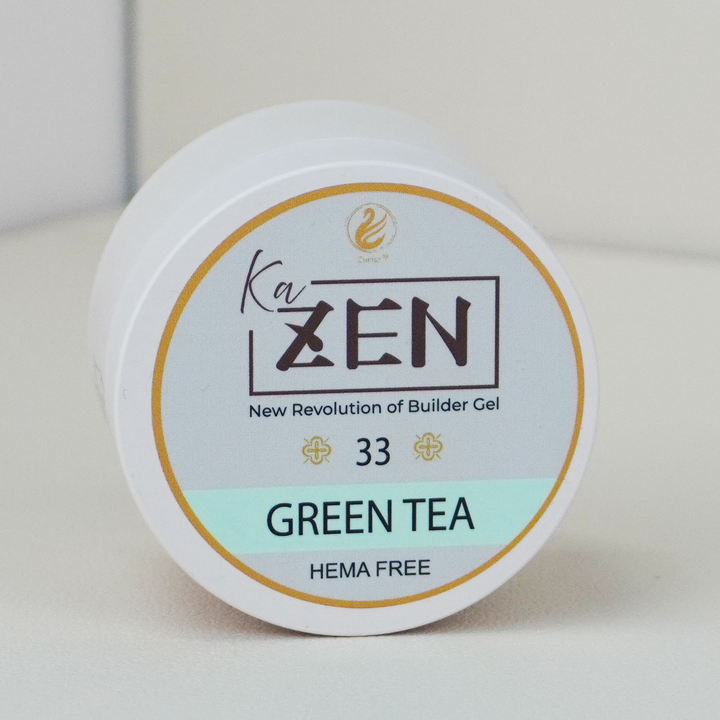 KaZEN Builder Gel – Cream Edition – Shade 33 Green tea