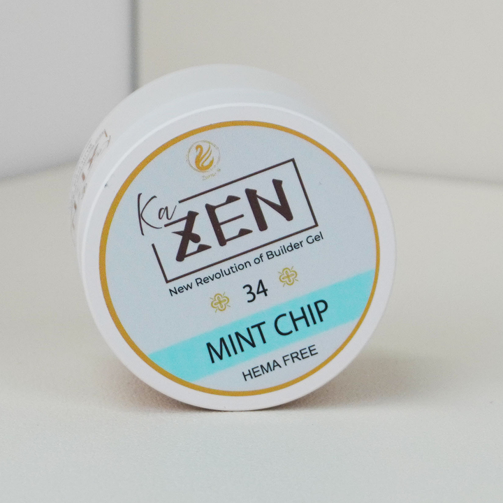KaZEN Builder Gel – Cream Edition – Shade 34 Mint Chip