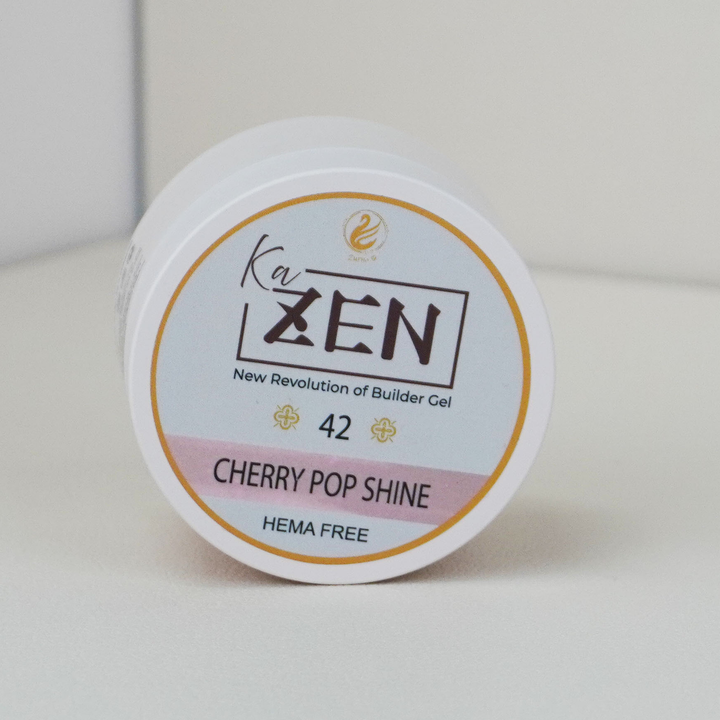 KaZEN Builder Gel – Cream Edition – Shade 42 Cherry Pop Shine