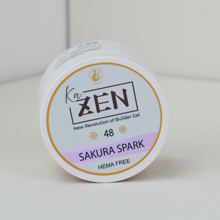 KaZEN Builder Gel – Cream Edition – Shade 48 Sakura Spark