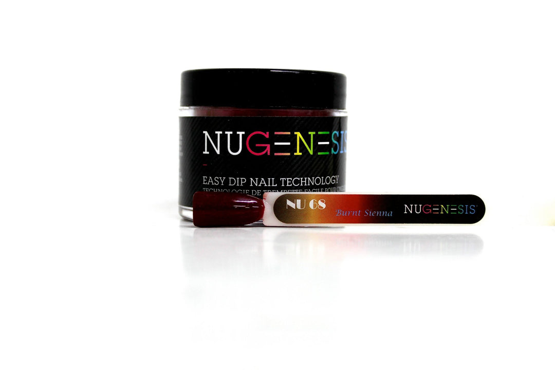 NUGENESIS Dipping Powder - NU68 Burnt Sienna 2oz