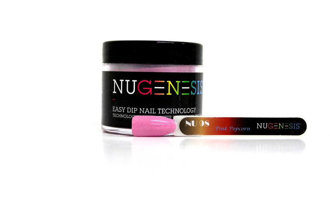 NUGENESIS Dipping Powder - NU98 Pink Popcorn 2oz