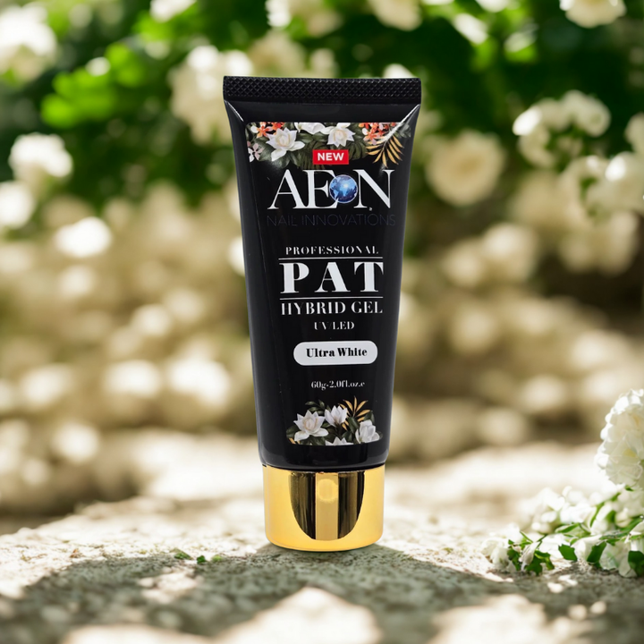 AEON PAT Hybrid Gel 60 g – [Ultra White] | Professional Builder & Colour Gel