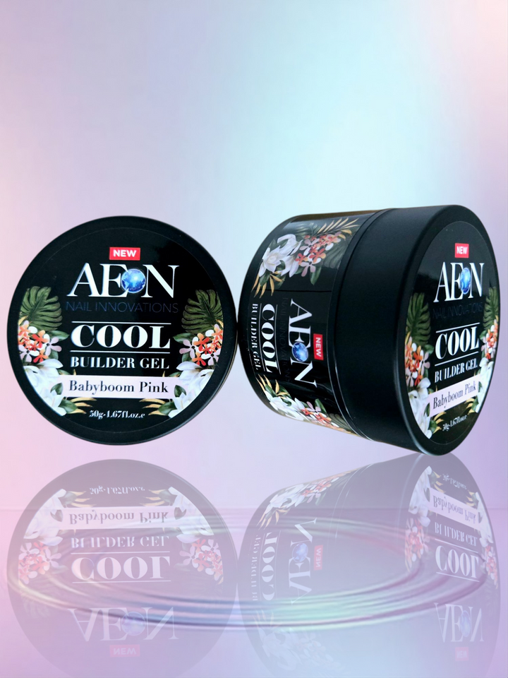 AEON JAR Cool Builder Gel 50g - Sparkle White