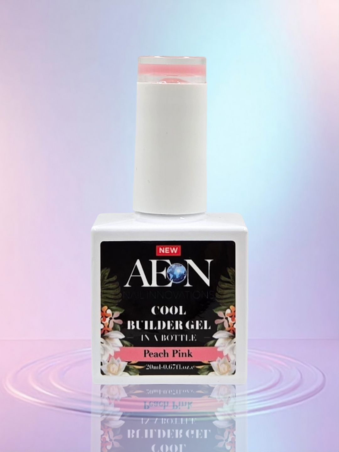 AEON BIAB Cool Builder Gel 20ml - Peach Pink