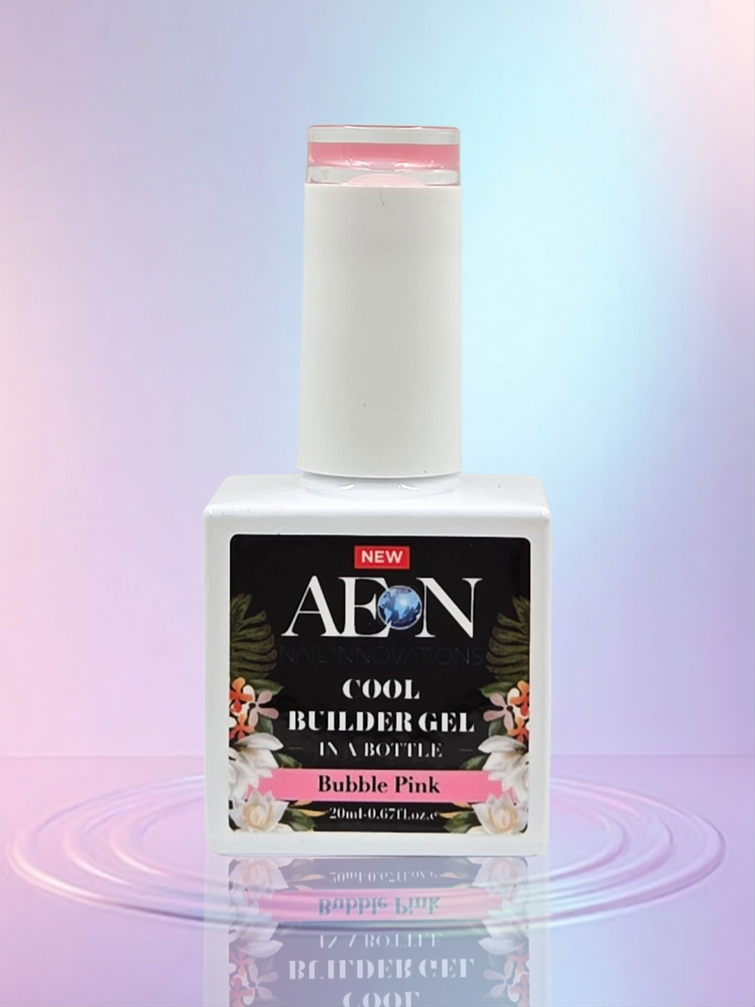 AEON BIAB Cool Builder Gel 20ml - Bubble Pink
