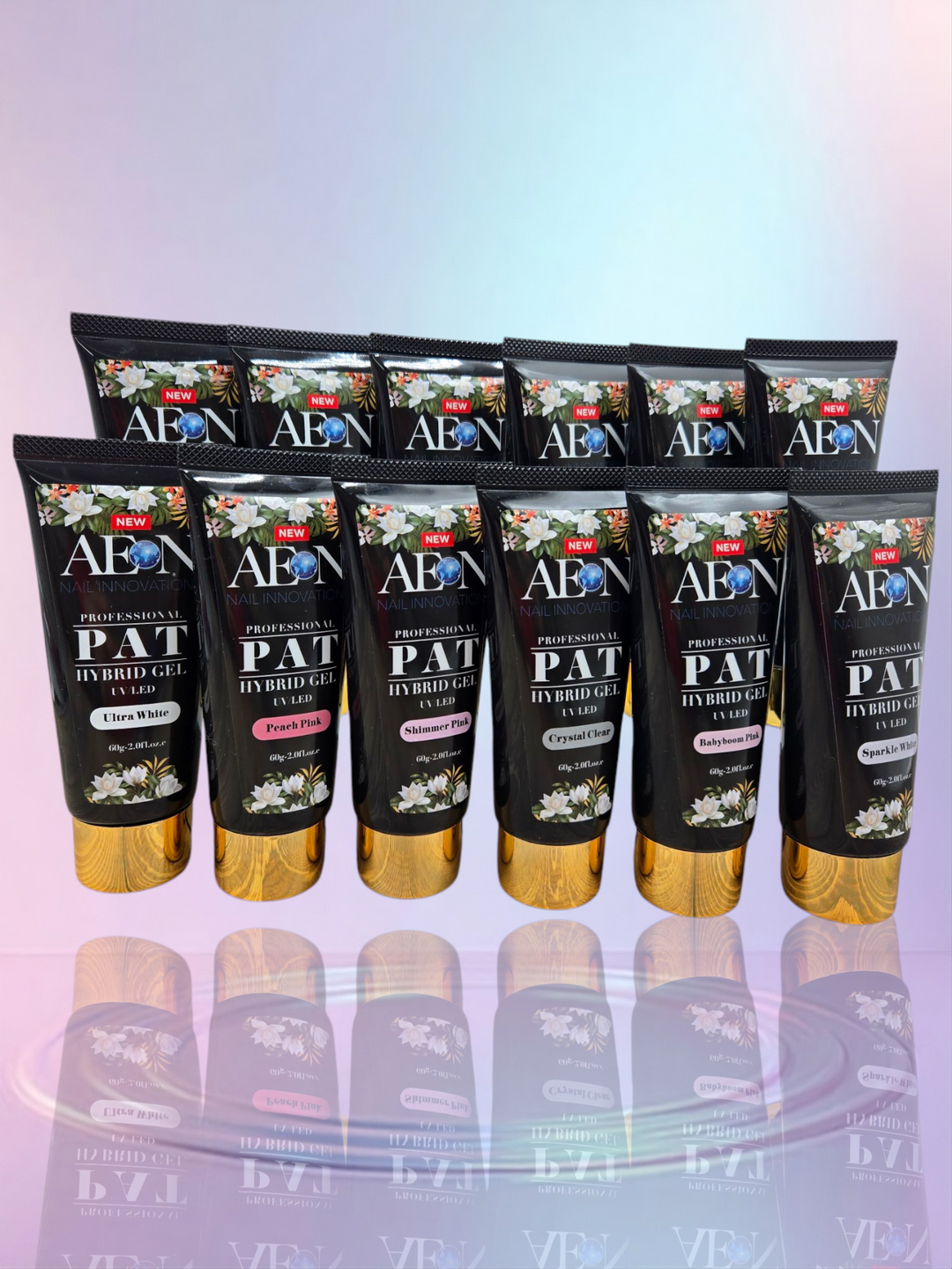 AEON PAT Hybrid Gel Kit - 12 Colors