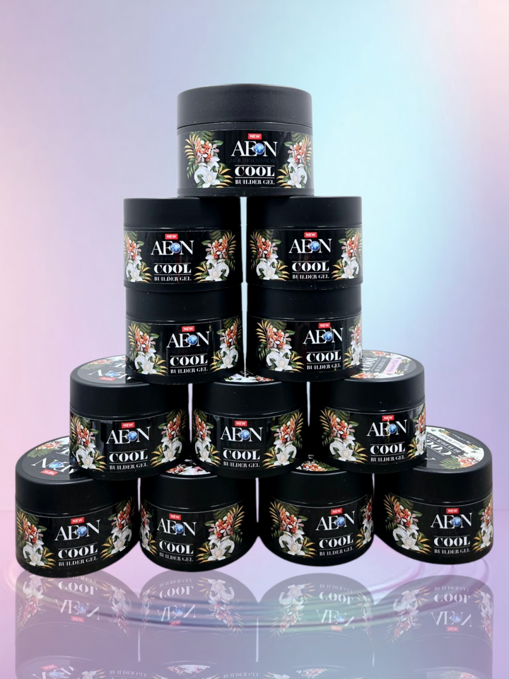 AEON JAR Cool Builder Gel Kit - 12 Colors Set (Absolutely No Heat)